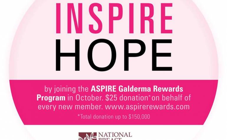 Galderma Inspires Hope with Breast Cancer Awareness Support